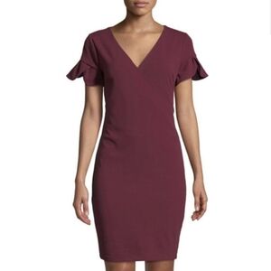 Alexia Admor Burgundy Wrap Dress